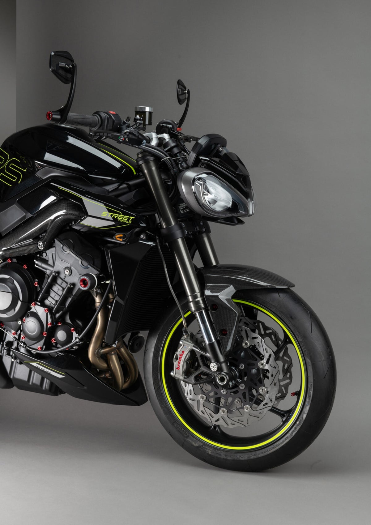 LighTech Carbon Front Mudguard for Triumph Multiple Models