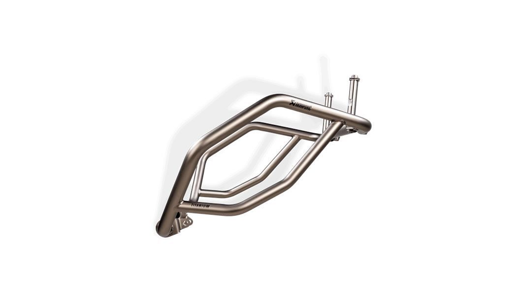 Bmw R 1250 Gs 2019 > 2023 Titanium Upper Crash Bars CB-B12T1U - Akrapovic