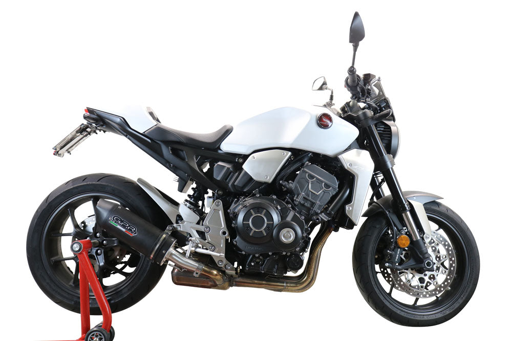 GPR exhaust Honda Cb 1000 R  2021-2024, Furore Nero, Racing slip-on exhaust including link pipe - GPR Exhausts
