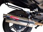 GPR exhaust Honda Cbf 1000 - ST  2010-2016, Trioval, Homologated legal slip-on exhaust including removable db killer and link pipe - GPR Exhausts