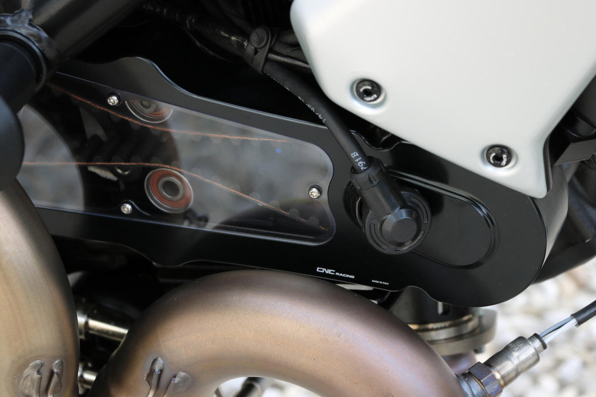 CNC Racing Timing Belt Cover Trasparent for Ducati - CNC Racing image 4