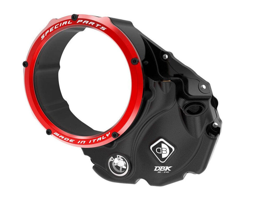 DBK 3D-EVO Clear Clutch Cover Oil Bath