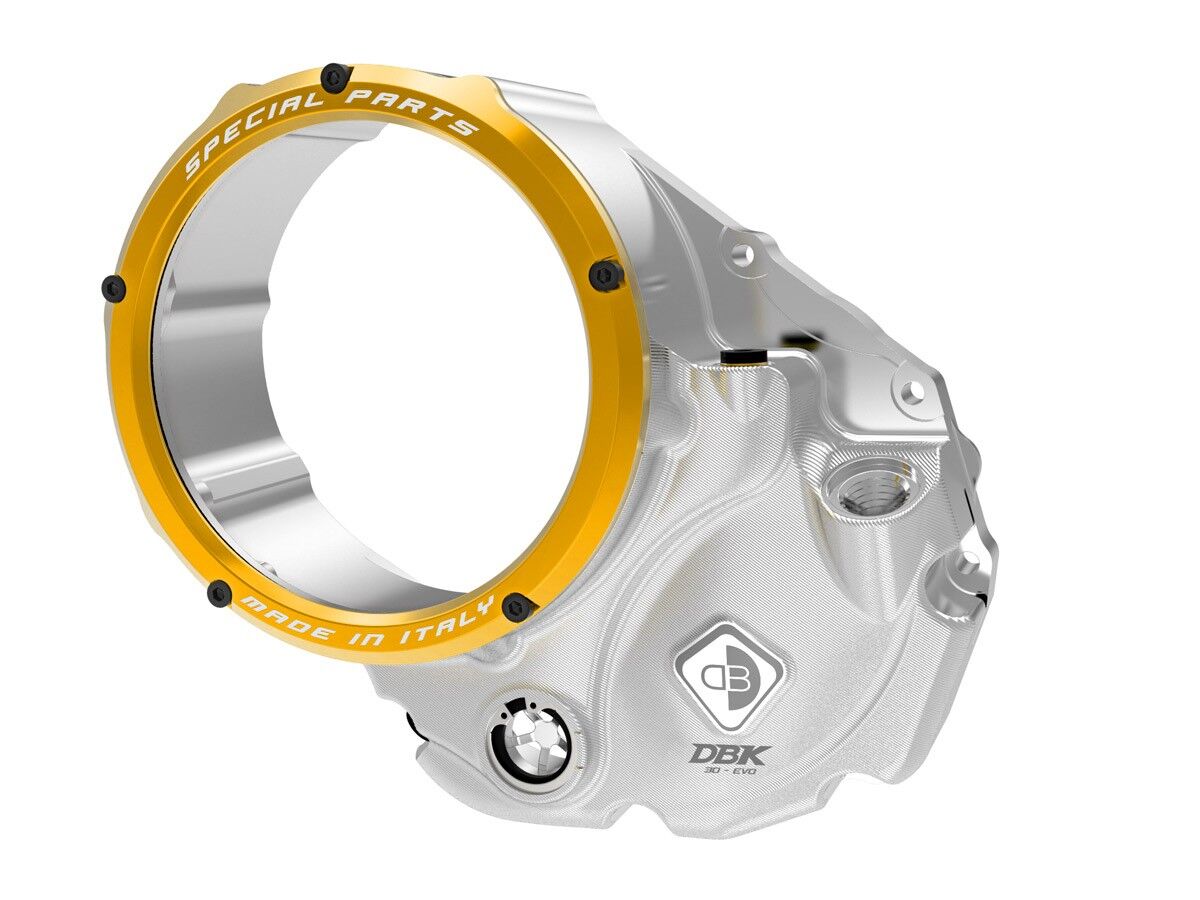 DBK 3D-EVO Clear Clutch Cover Oil Bath