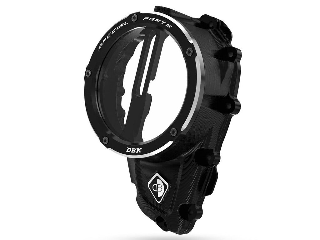 DBK Triumph Clear Clutch Cover Oil Bath 3D-EVO
