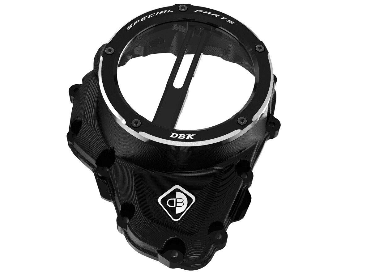 DBK Triumph Clear Clutch Cover Oil Bath 3D-EVO