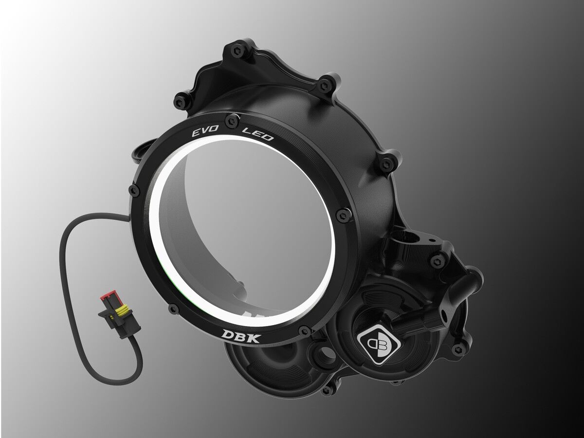 DBK Ducati Hm 698 Mono Clear Clutch Cover 3D-EVO Led