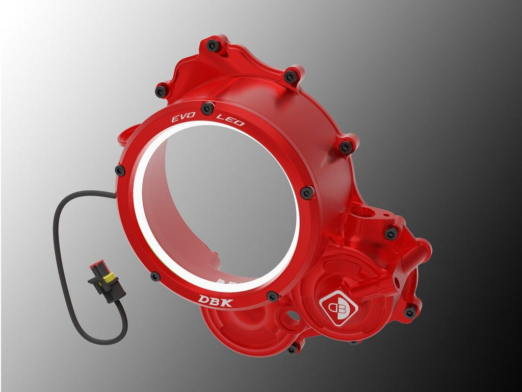 DBK Ducati Hm 698 Mono Clear Clutch Cover 3D-EVO Led