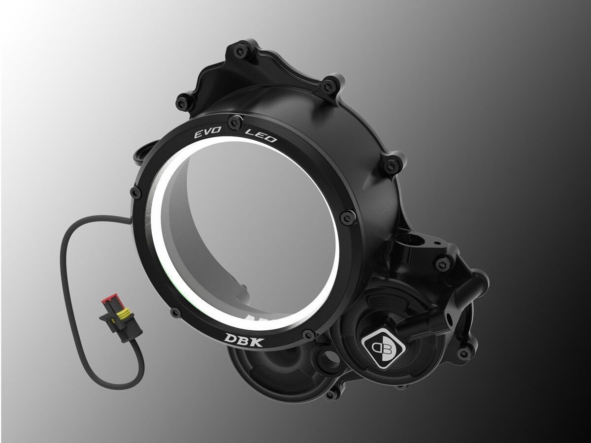 DBK Ducati Hm 698 Mono Clear Clutch Cover 3D-EVO Led
