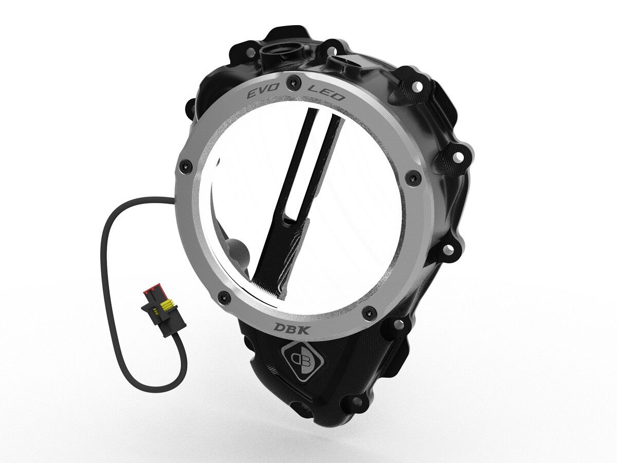 DBK Triumph Clear Clutch Cover 3D-EVO Led