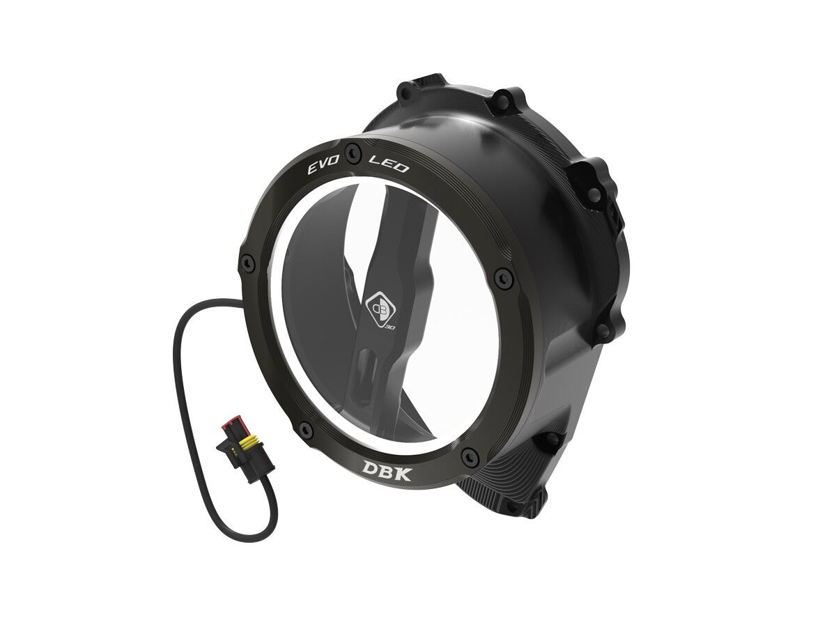 DBK Triumph Street Triple 765 Clear Clutch Cover Led 3D-EVO