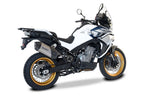 HP Corse SPS Carbon Short Titanium Exhaust for CF Moto 800MT Sport Touring 2022-2024 - HP Corse