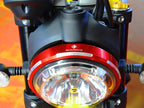 DBK Scrambler Billet Aluminium Headlight Trim