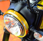 DBK Scrambler Billet Aluminium Headlight Trim