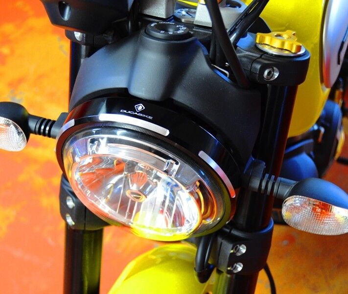 DBK Scrambler Billet Aluminium Headlight Trim