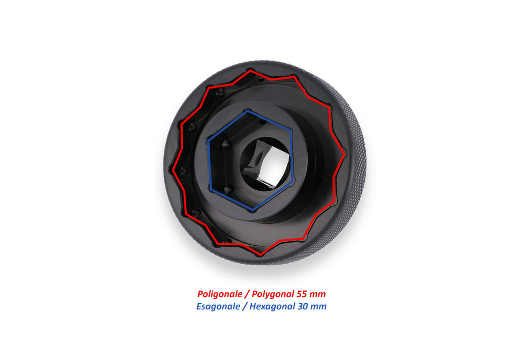CNC Racing Socket Drive Tool for Front and Rear Wheel Nuts for Ducati - CNC Racing image 3