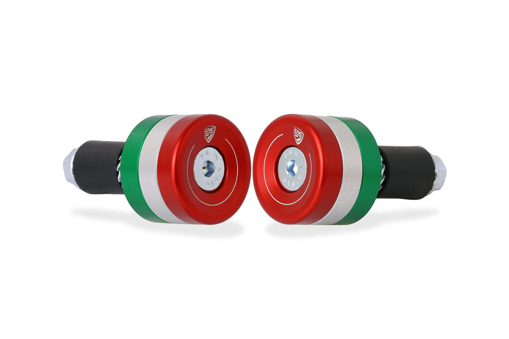 CNC Racing Handlebar Ends Tricolore - CNC Racing
