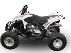 GPR exhaust Access Baja 450  2005-2021, Deeptone Atv, Homologated legal slip-on exhaust including removable db killer and link pipe - GPR Exhausts