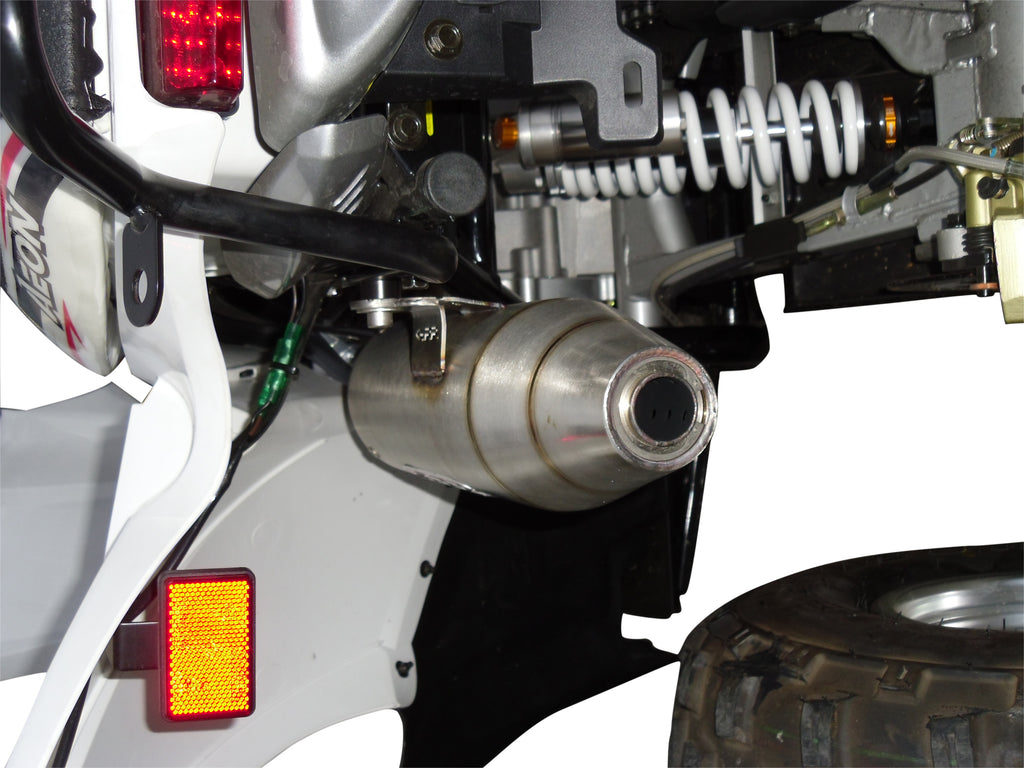 GPR exhaust Access Baja 450  2005-2021, Deeptone Atv, Homologated legal slip-on exhaust including removable db killer and link pipe - GPR Exhausts