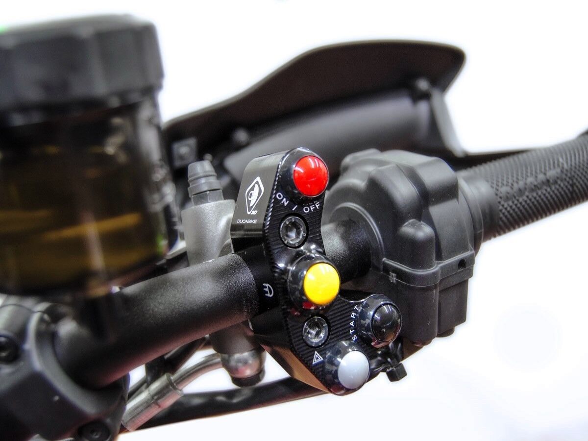 DBK Bracket Brake Pump Brembo Radial With Buttons Integrated