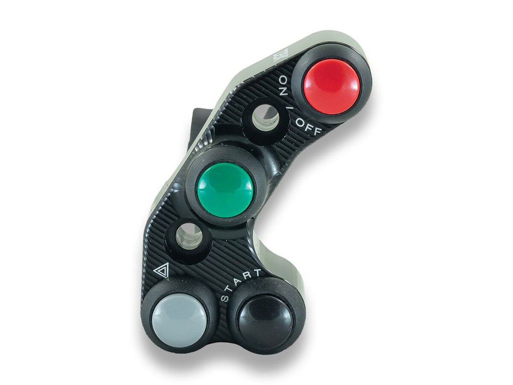DBK Triumph Street Triple 765 4-Button Handlebar Controls