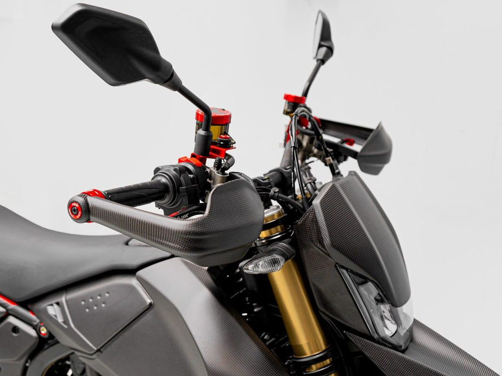 DBK Matt Carbon Handlebar Protections