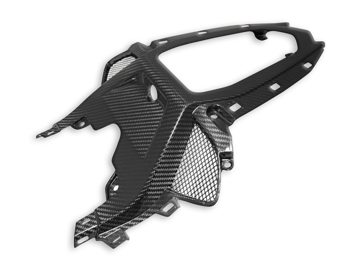 DBK BMW S1000RR Glossy Carbon Passenger Seat Support
