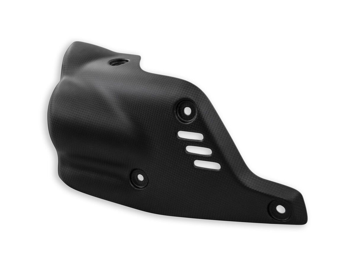 DBK Diavel V4 Right Exhaust Heat Shield Matt Carbon