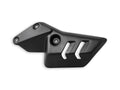 DBK Diavel V4 Left Exhaust Heat Shield Matt Carbon