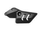 DBK Diavel V4 Left Exhaust Heat Shield Matt Carbon