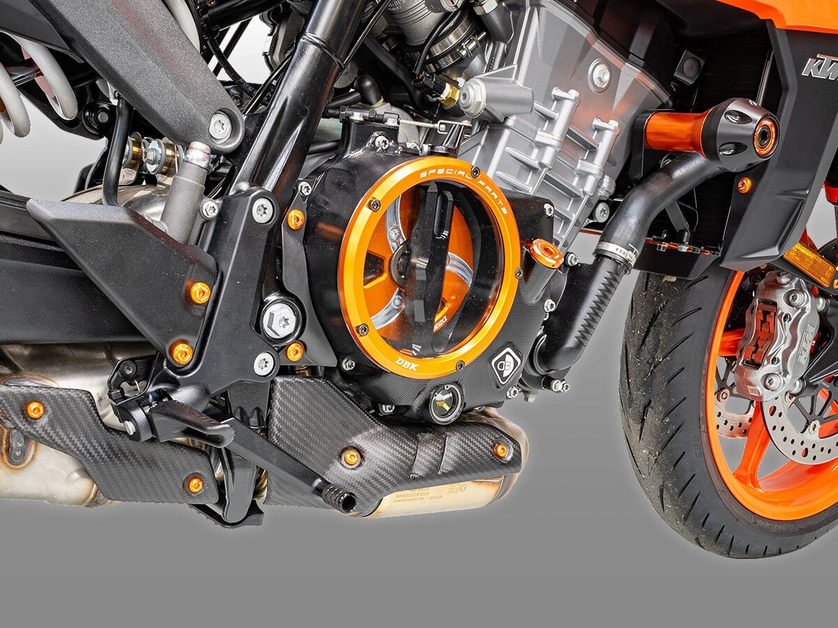 DBK KTM 990 Duke Matt Carbon Exhaust Cover