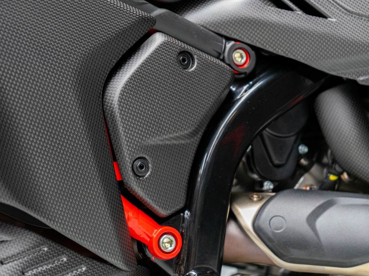 DBK Hm 698 Mono Matt Carbon Frame Covers