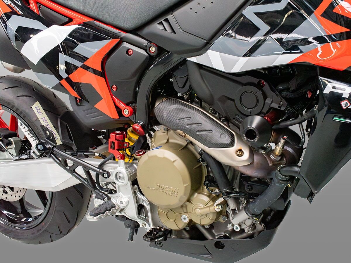 DBK Hm 698 Mono Matt Carbon Heat Guard