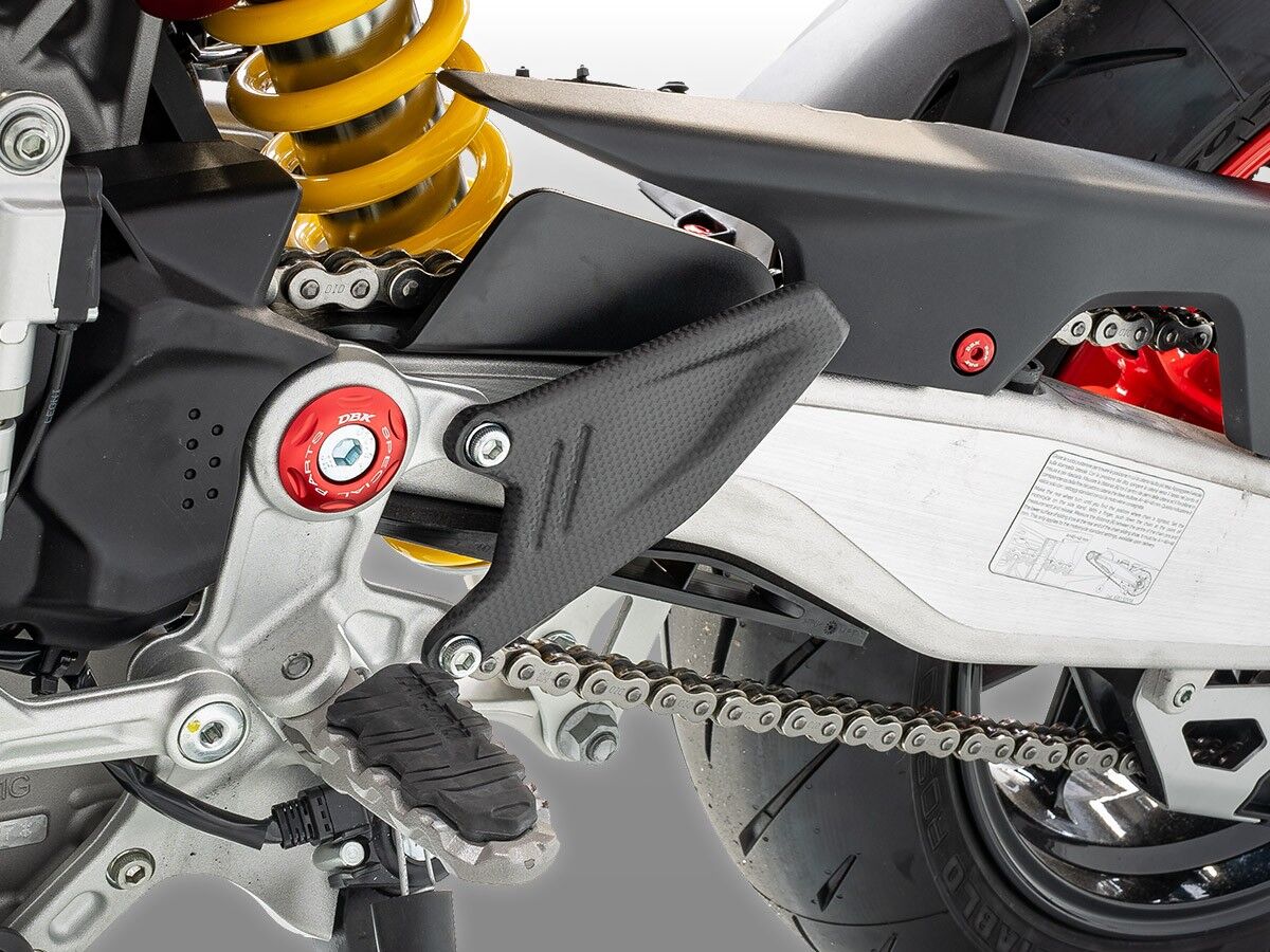 DBK Hm 698 Mono Matt Carbon Heel Guards