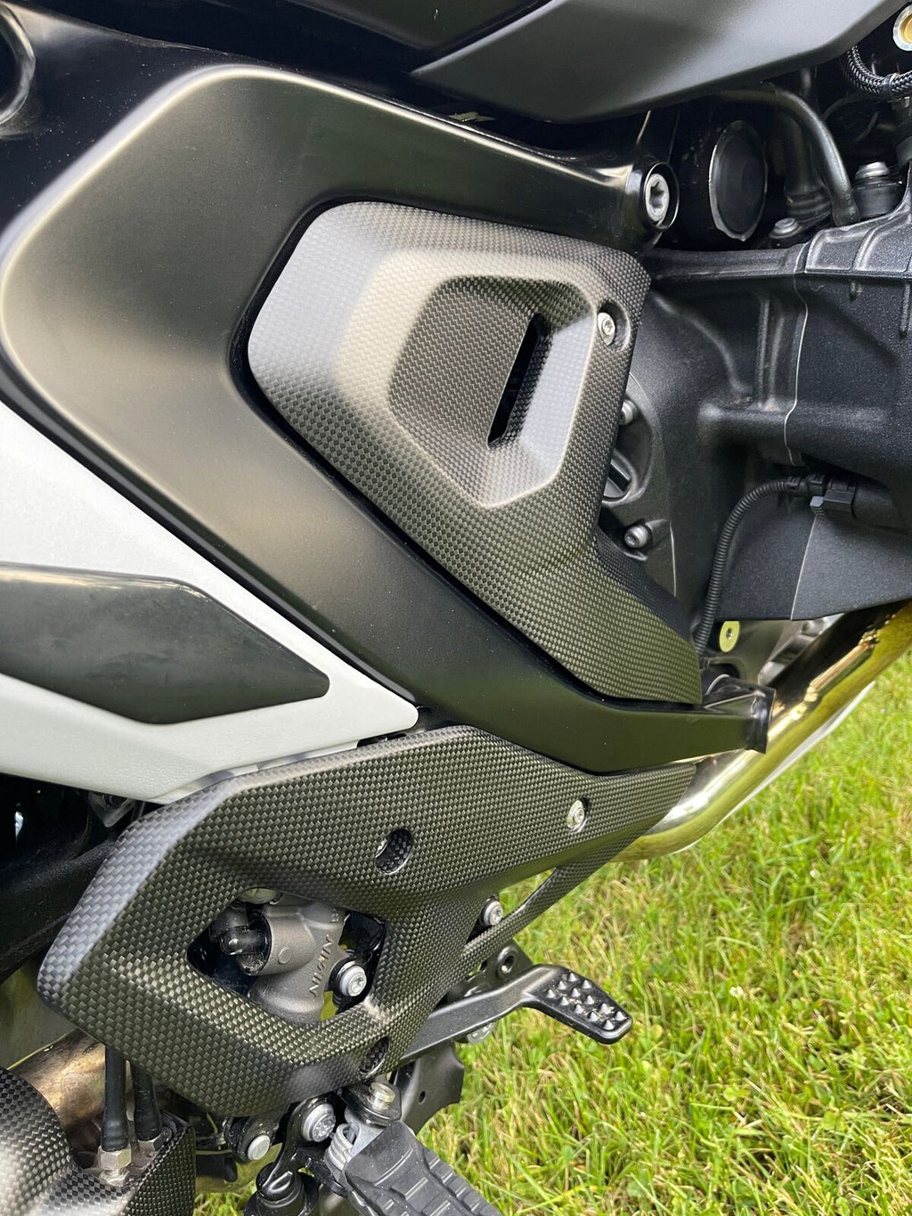 DBK BMW R1300GS Matt Carbon Side Panels
