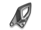 DBK Ducati Panigale V4 2025 Glossy Carbon Heel Guards Kit
