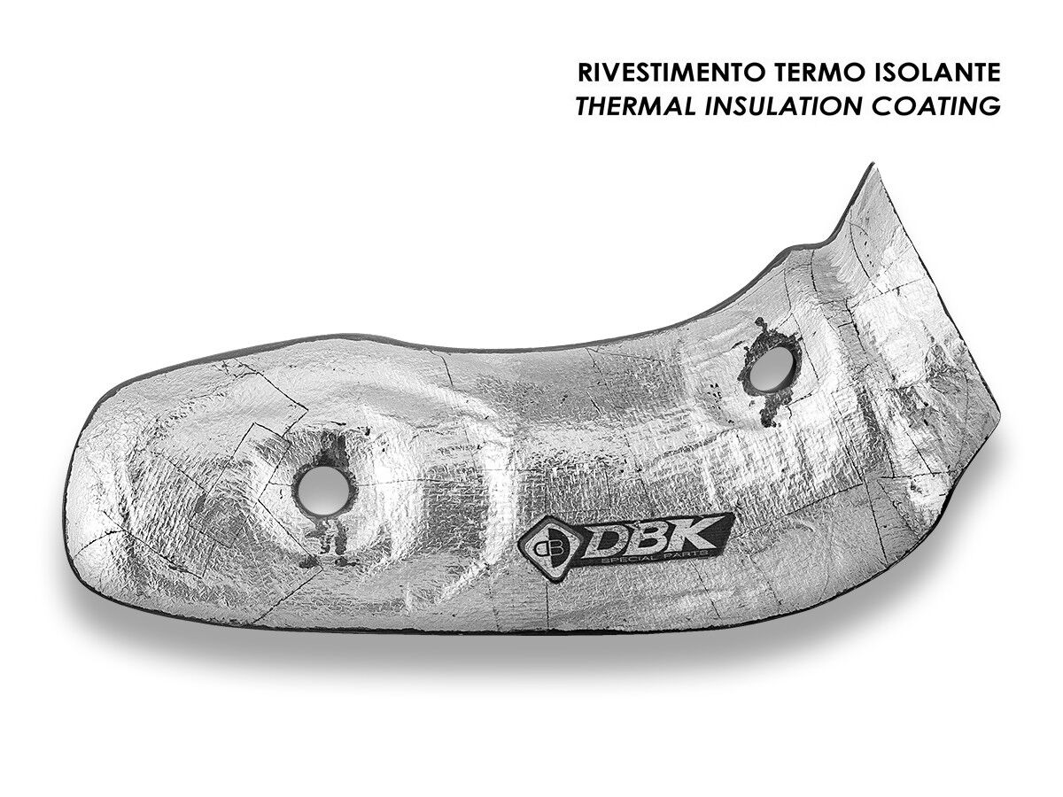 DBK Ducati Multistrada V4 2025 Matt Carbon Lower Exhaust Guard