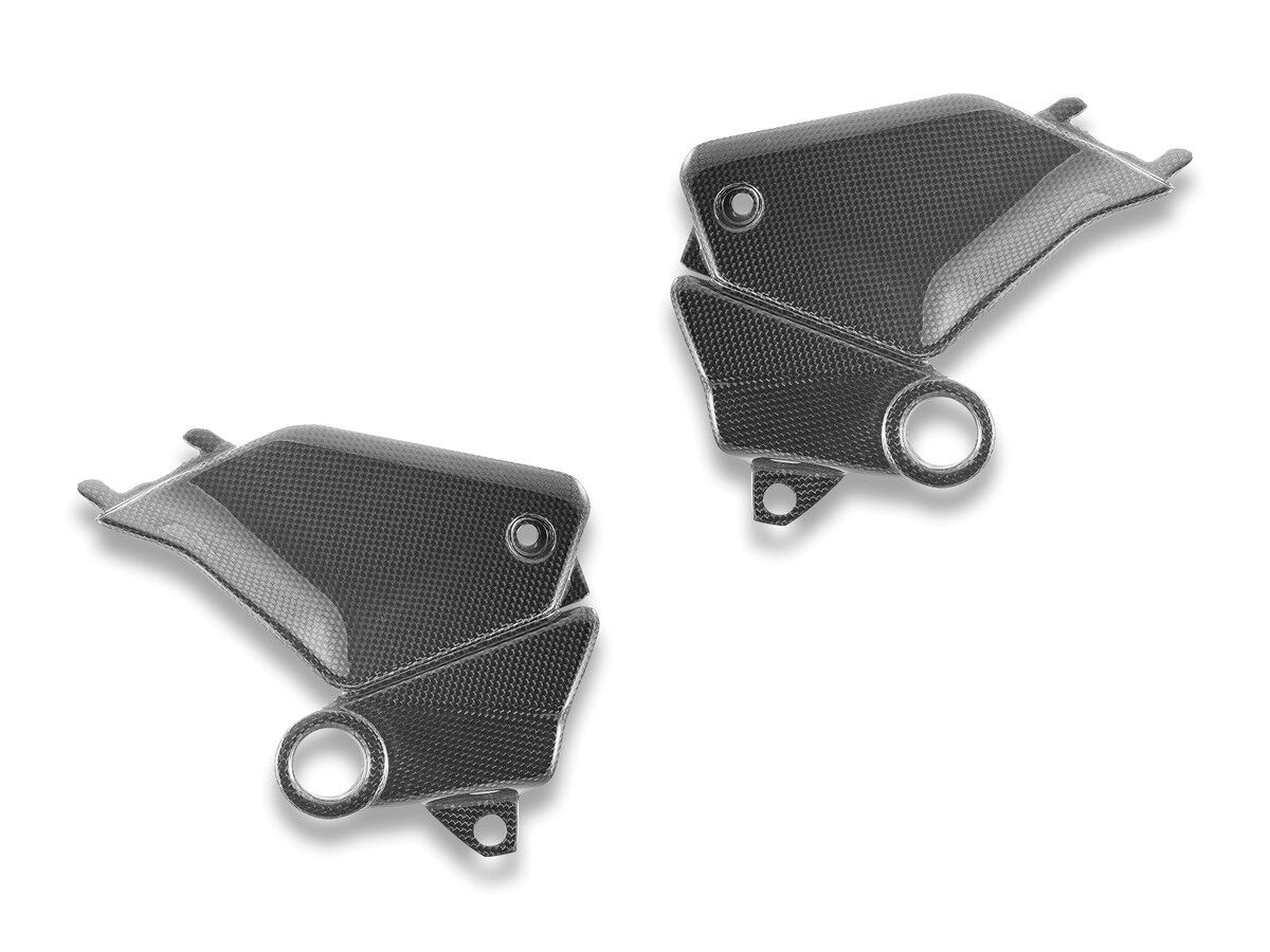 DBK Ducati Panigale/Streetfighter V4 2025 Small Side Panels Glossy Carbon