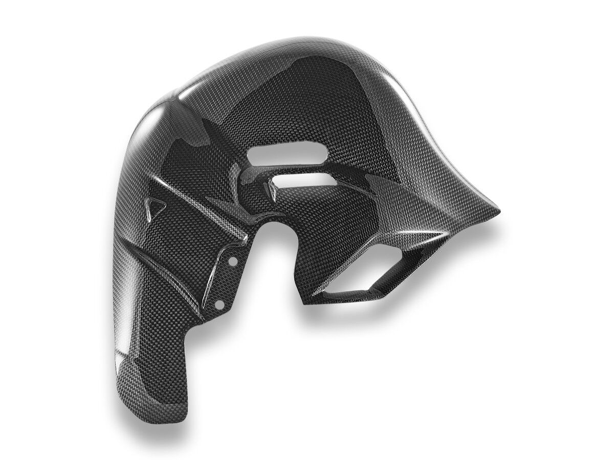 DBK Ducati Panigale V4 2025 Glossy Carbon Exhaust Cover