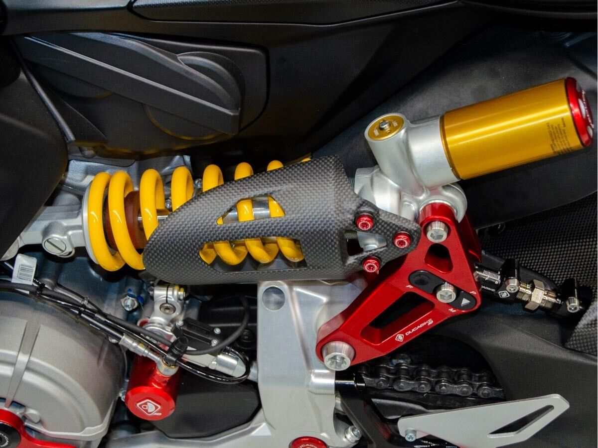 DBK Carbon Rear Shock Absorber Cover