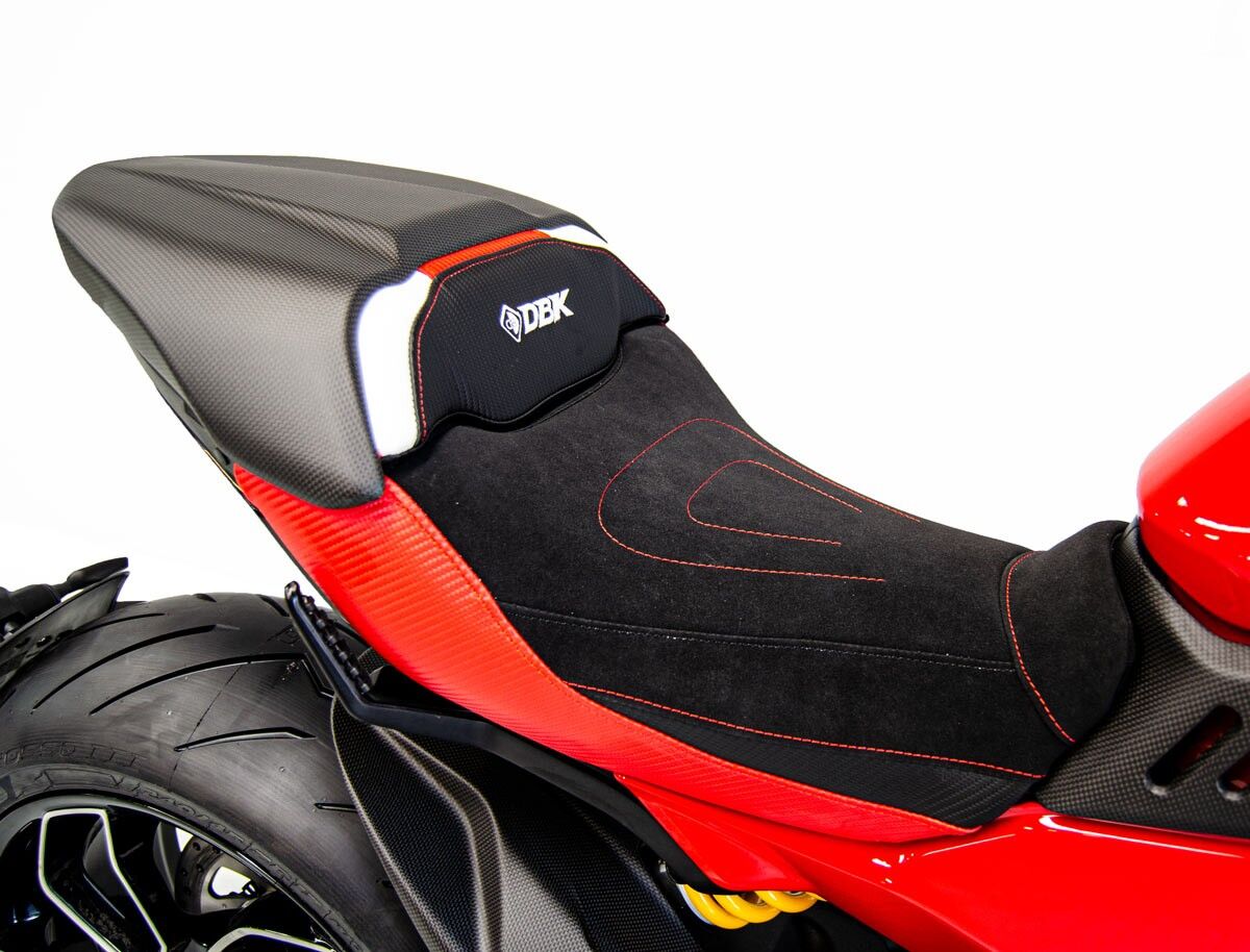 DBK Diavel V4 Matte Carbon Side Panels