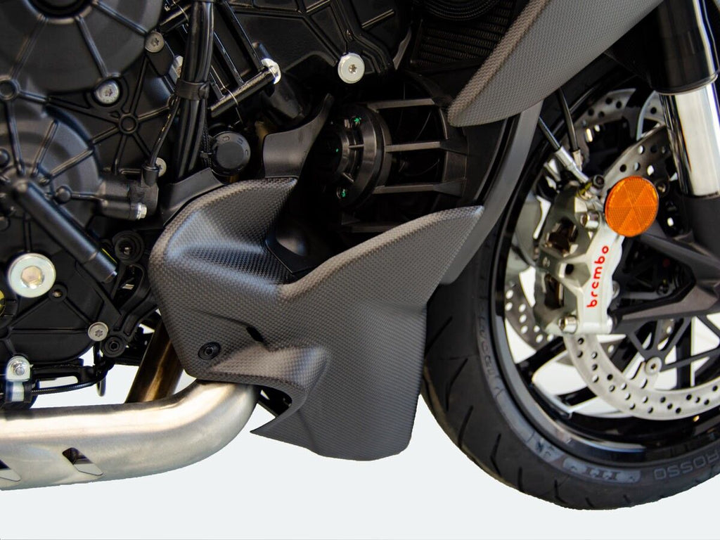 DBK Diavel V4 Matt Carbon Tank Cover