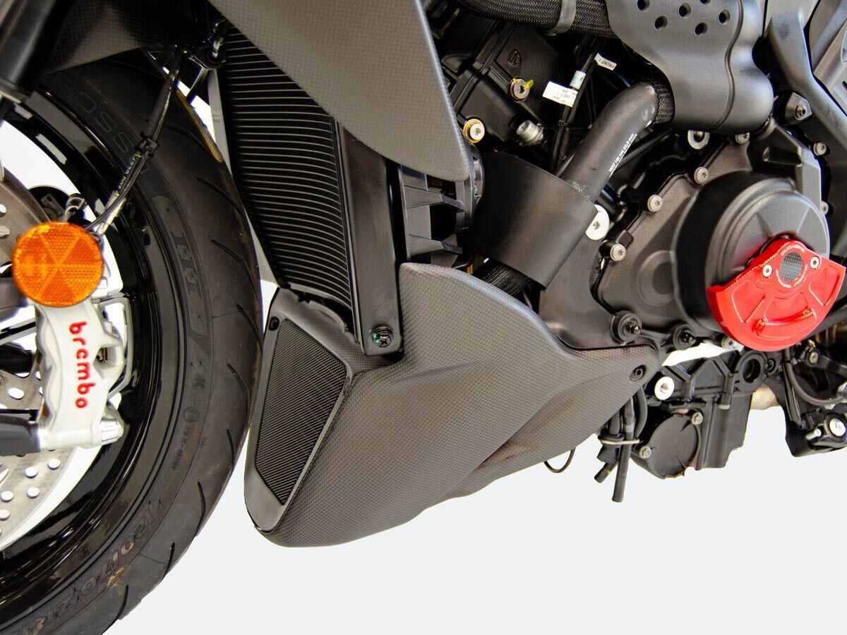 DBK Diavel V4 Matt Carbon Tank Cover