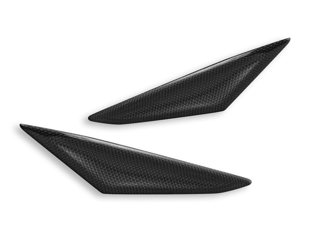 DBK Triumph Street Triple Glossy Carbon Side Covers