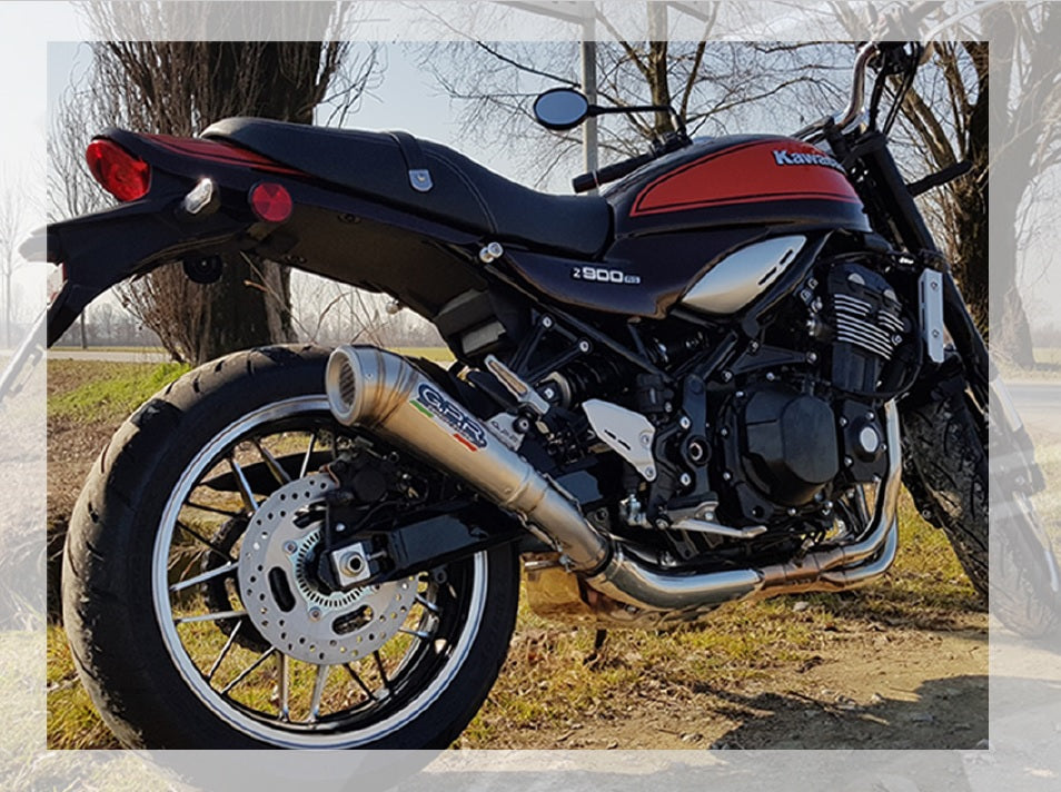 GPR exhaust Honda VF 1000 F-F  1985-1989, Ultracone Inox Cafè Racer, Universal Homologated legal silencer, including removable db killer, without link - GPR Exhausts