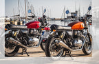 GPR exhaust Yamaha Xj 600 Diversion 1991-2001, Deeptone Black Cafè Racer, Dual universal Homologated legal silencer kit, including removable db killer - GPR Exhausts
