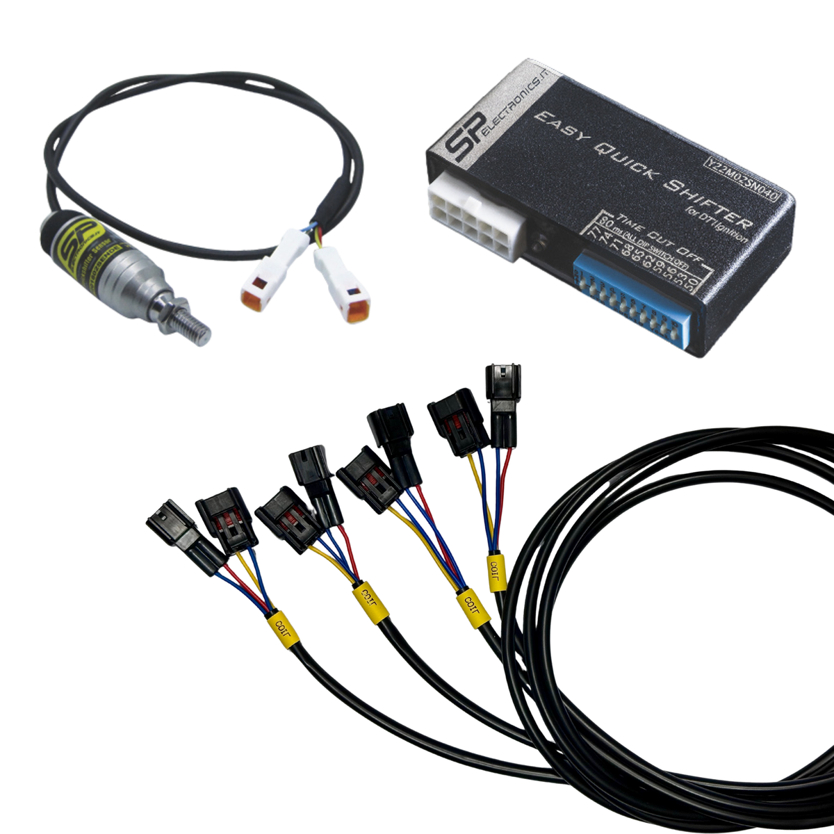 SP Electronics DTI Quick Shifter Kit - Push/Pull bidirectional sensor - DTI4-H0242M2C0-SDE