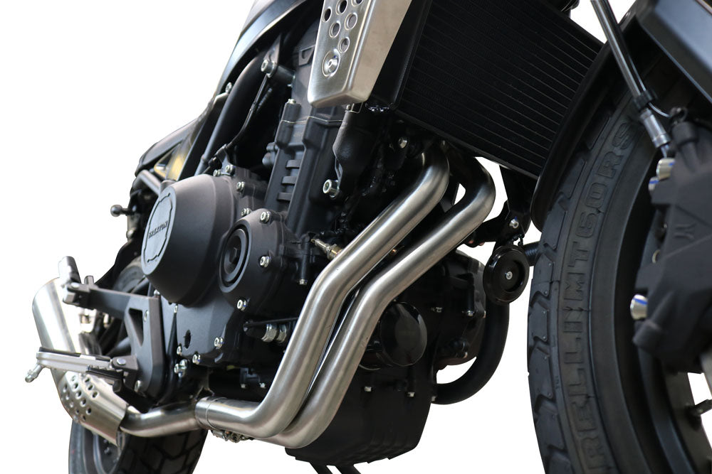 GPR exhaust Brixton CroSsfire 500 X  2022-2023, Decat pipe - GPR Exhausts