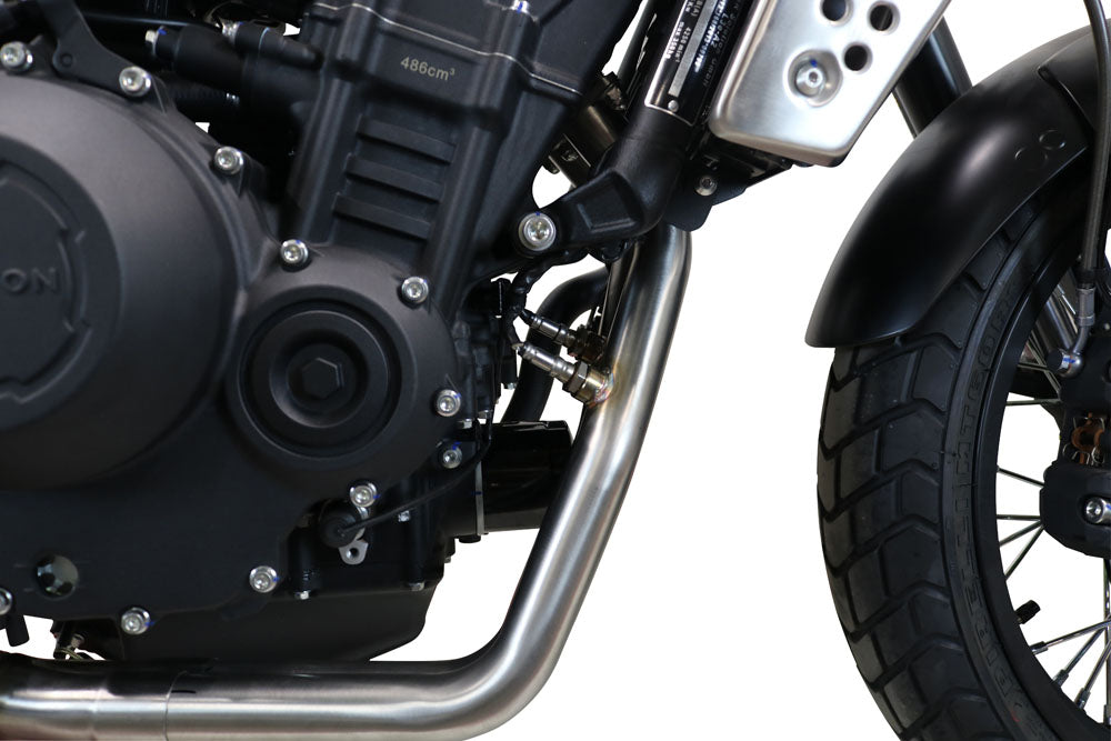 GPR exhaust Brixton CroSsfire 500 X  2022-2023, Decat pipe - GPR Exhausts
