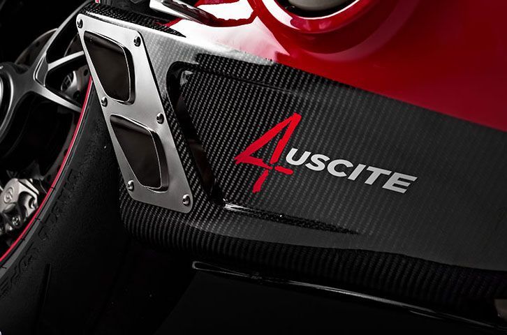 DUCATI PANIGALE V4 FULL SYSTEM 4USCITE - TERMIGNONI
