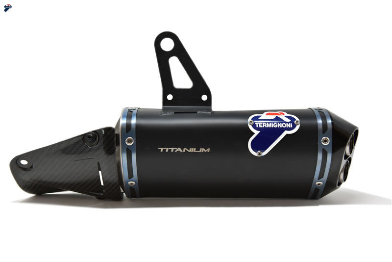 DUCATI PANIGALE V4 BLACK TITANIUM SILENCERS - TERMIGNONI